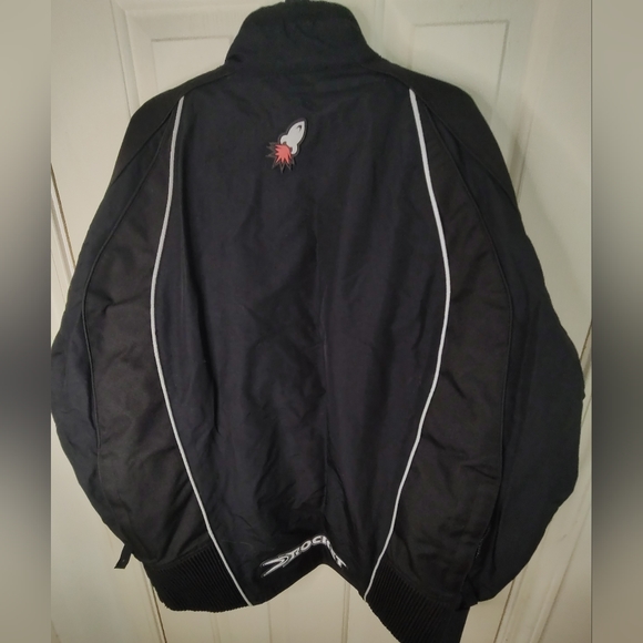 Joe Rocket Men’s Padded Armored Racing Touring Motorcycle Jacket, 2XL BLACK - Picture 2 of 8